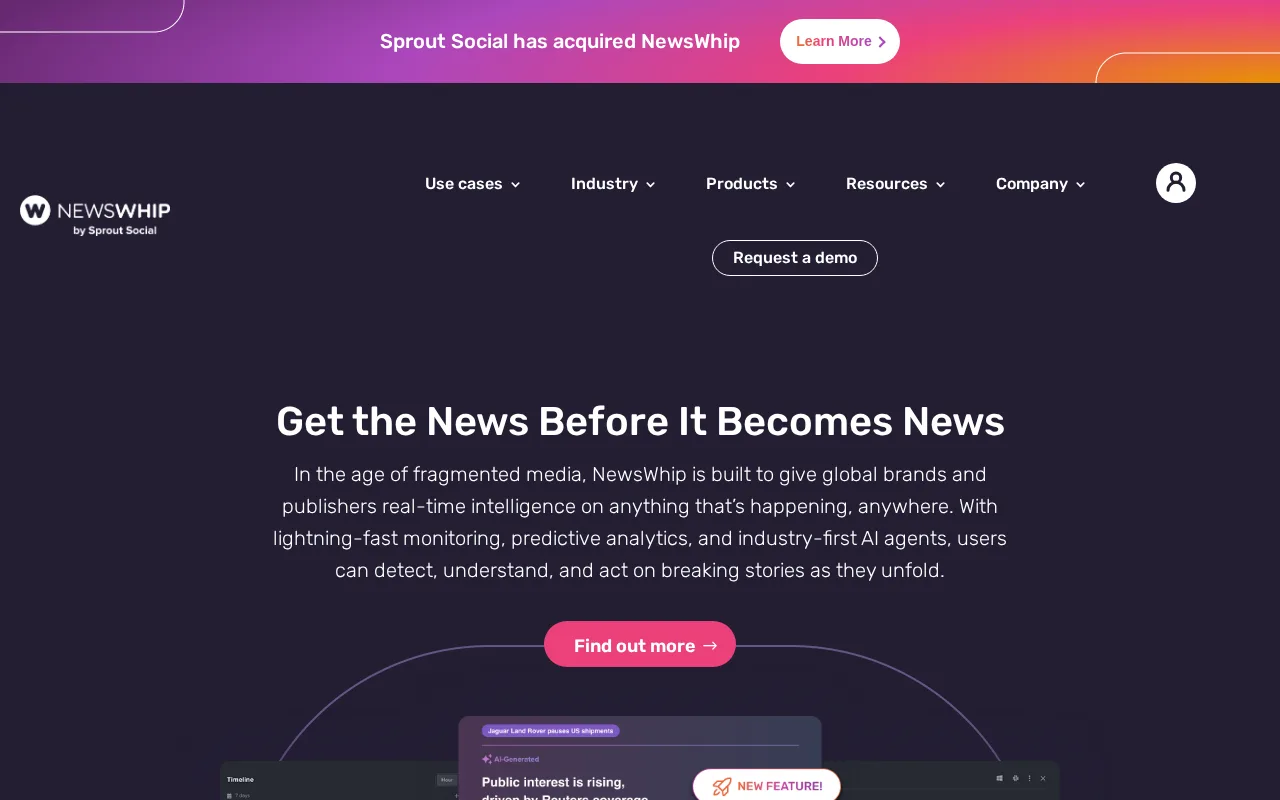 NewsWhip — preview