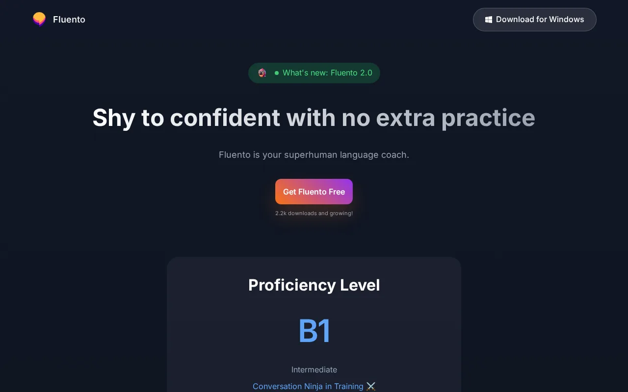 Fluento AI — preview