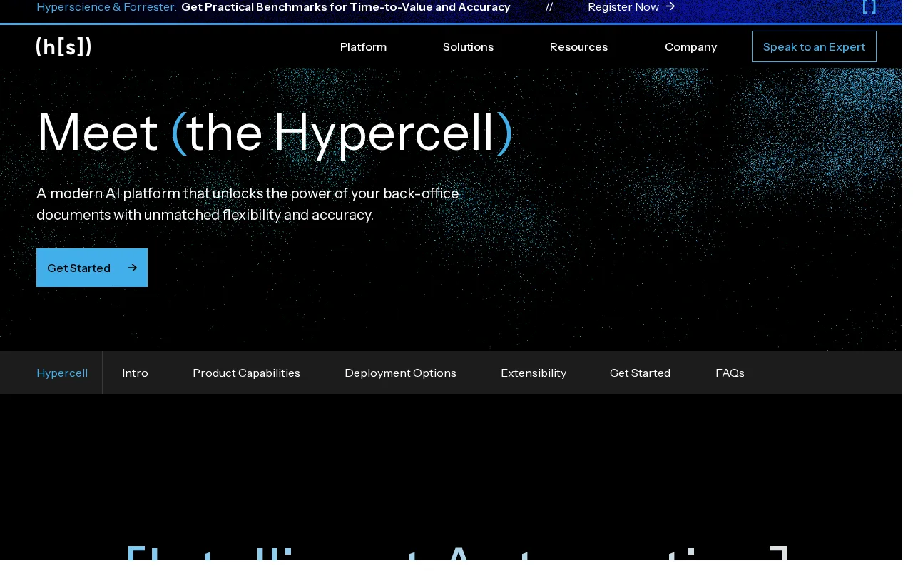 Hyperscience Platform — preview