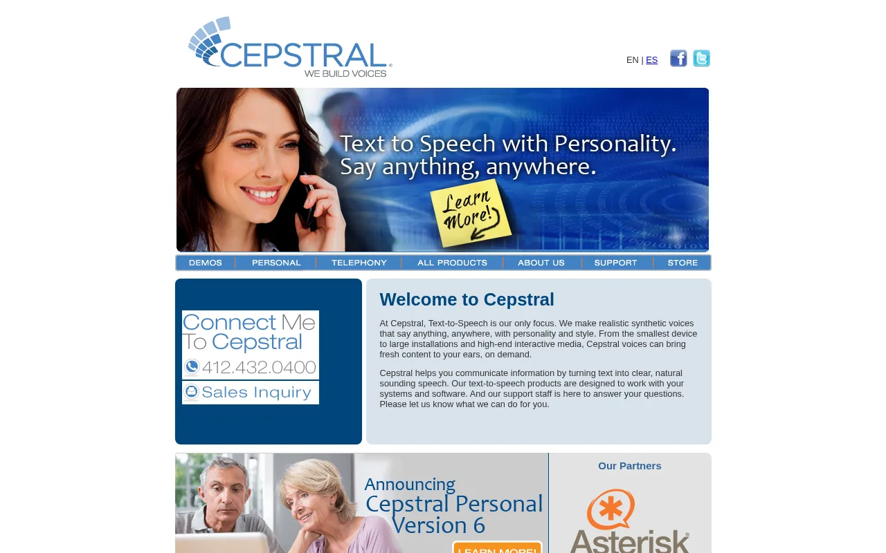 Cepstral Text-to-Speech — preview