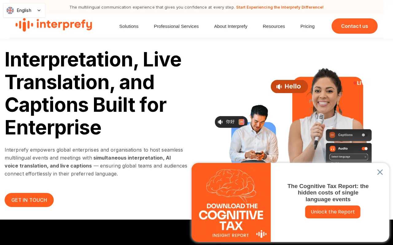 Interprefy — preview