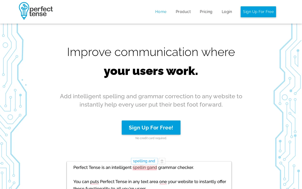 Perfect Tense — preview