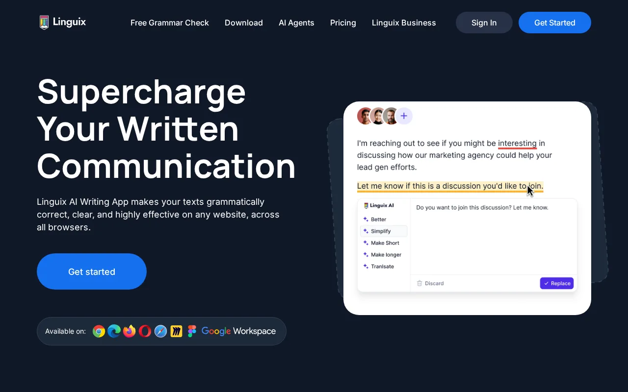 Linguix — preview