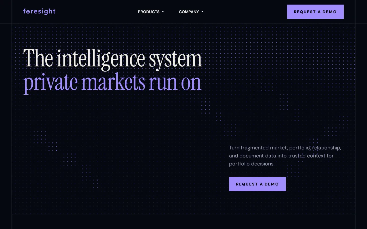 Foresight — preview