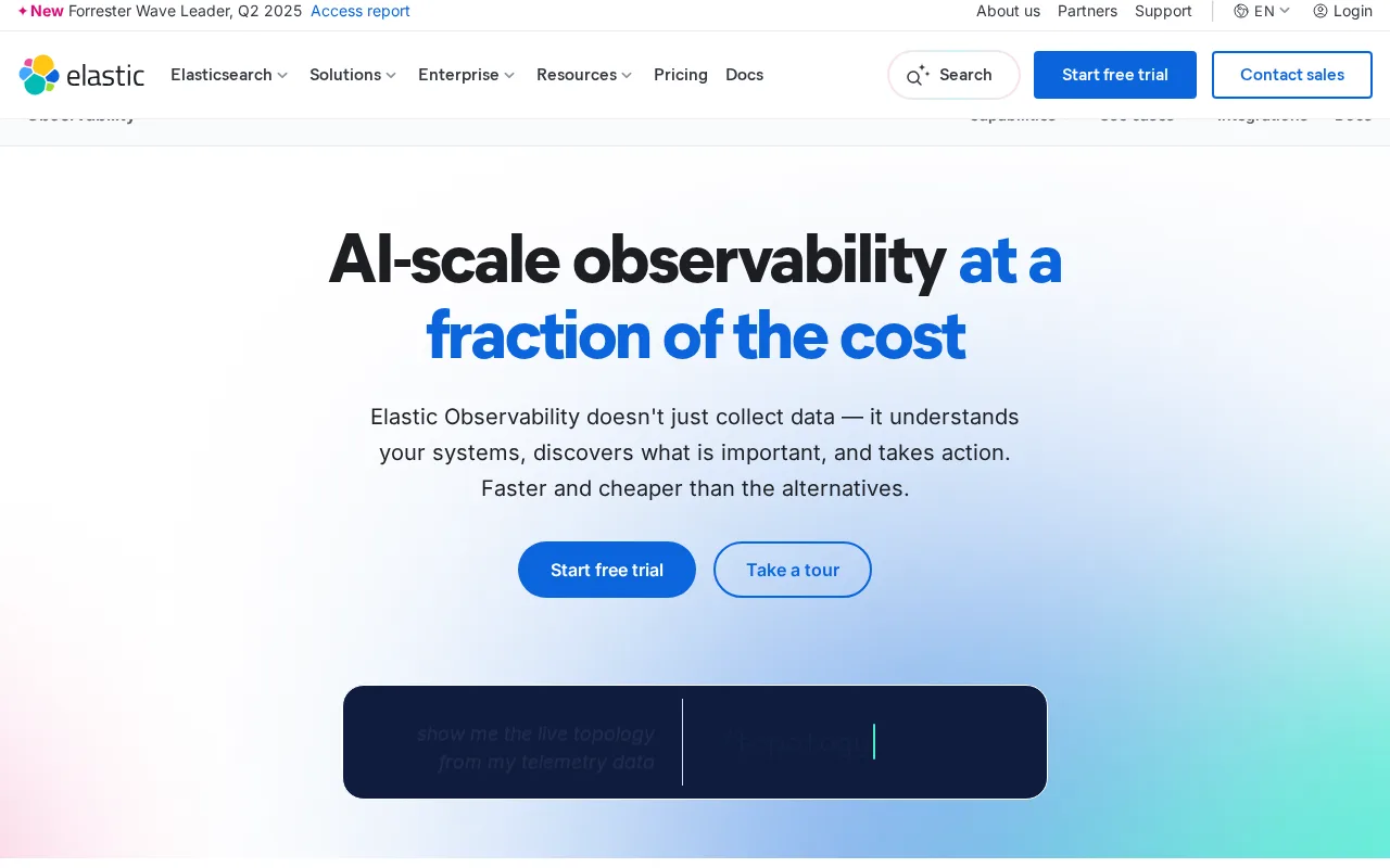 Elastic Observability — preview