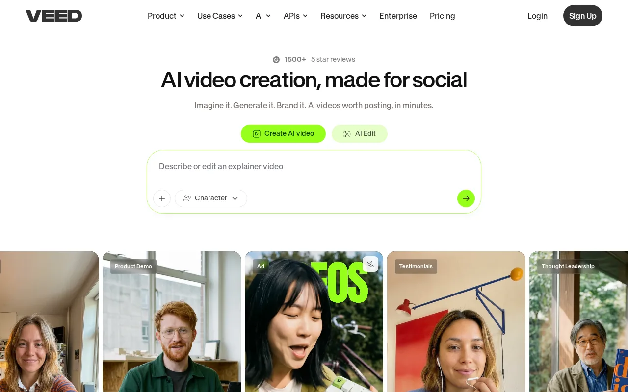 Veed AI — preview