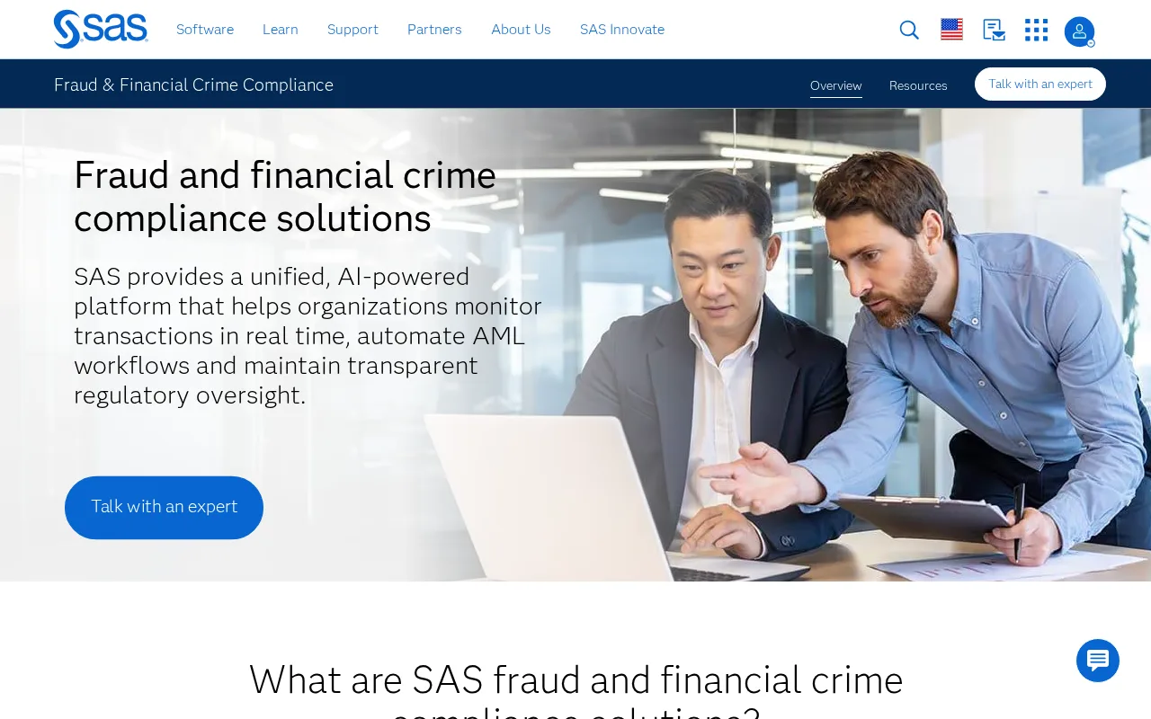 SAS Fraud Framework — preview