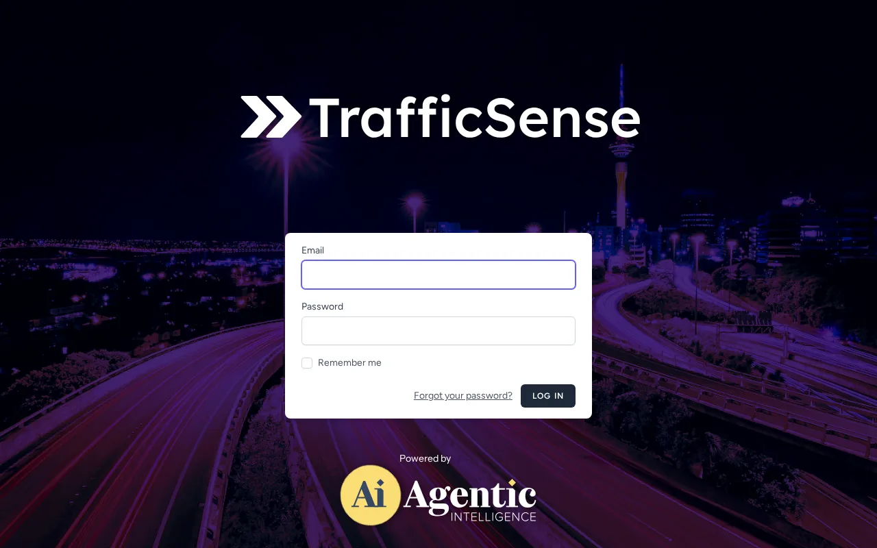 TrafficSense AI — preview