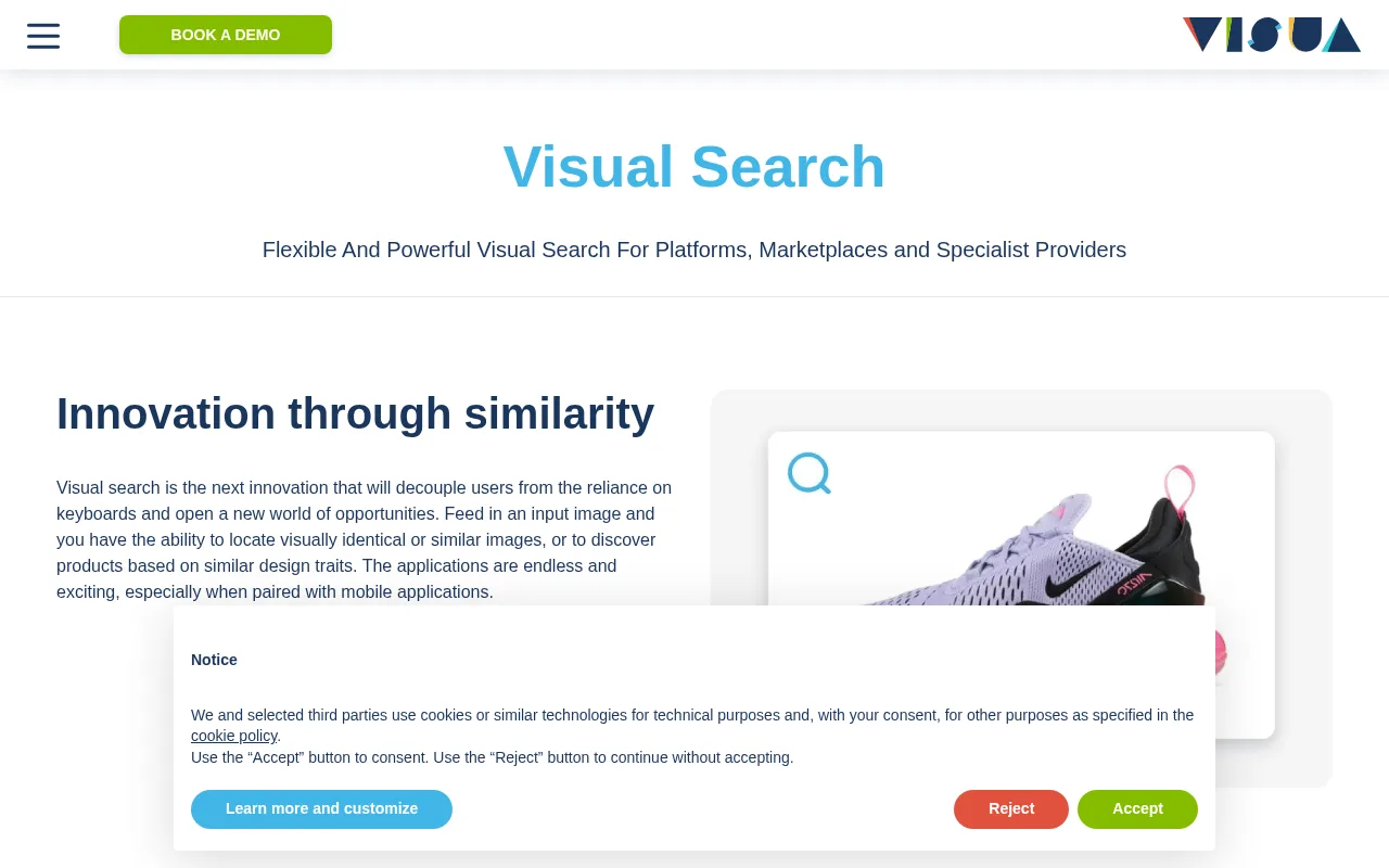 Visua Visual Search — preview