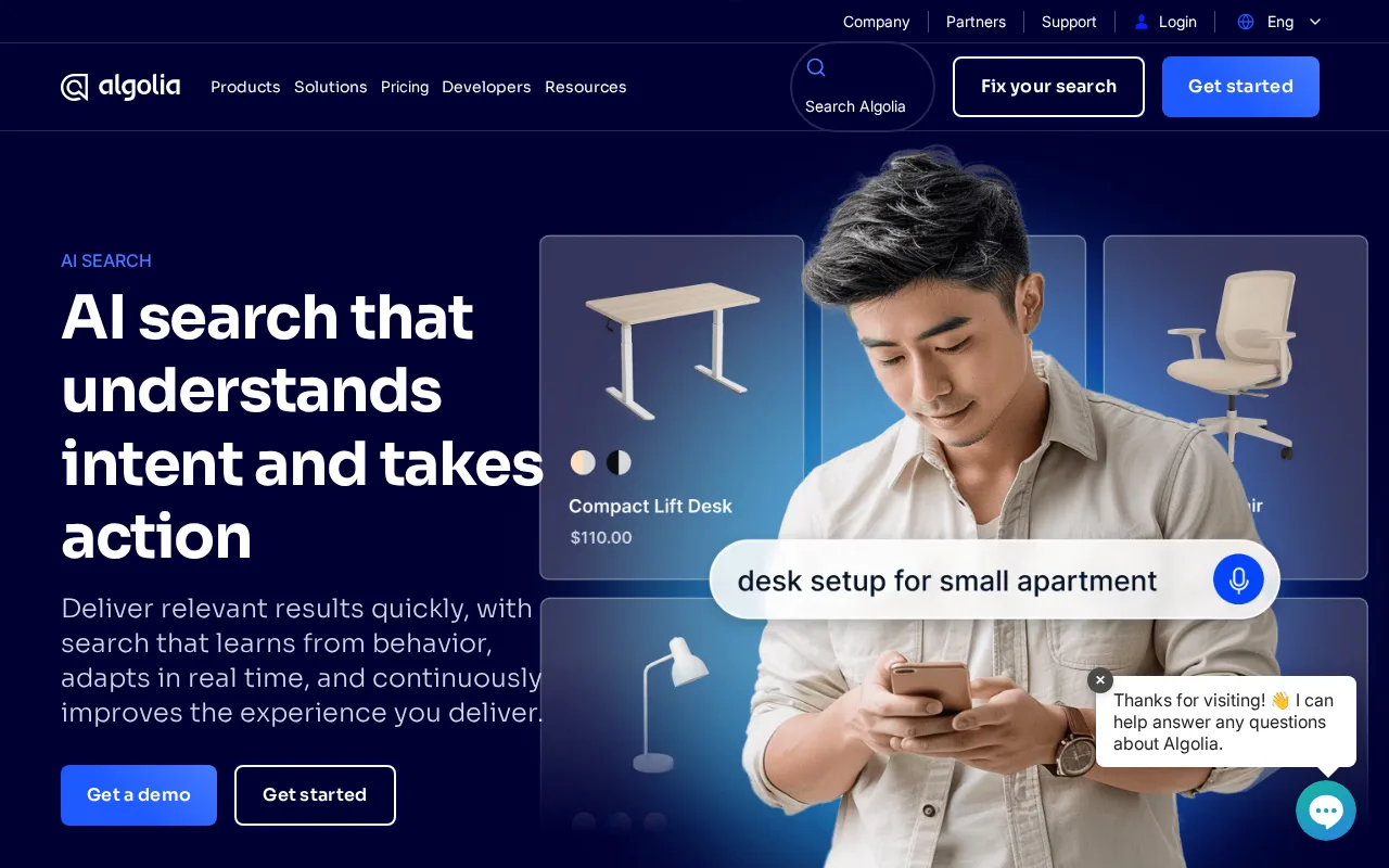 Algolia AI Search — preview