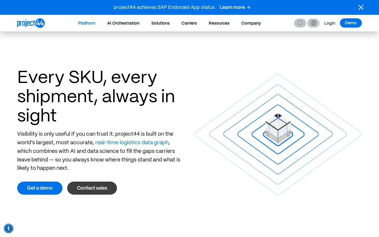 Project44 Visibility — preview