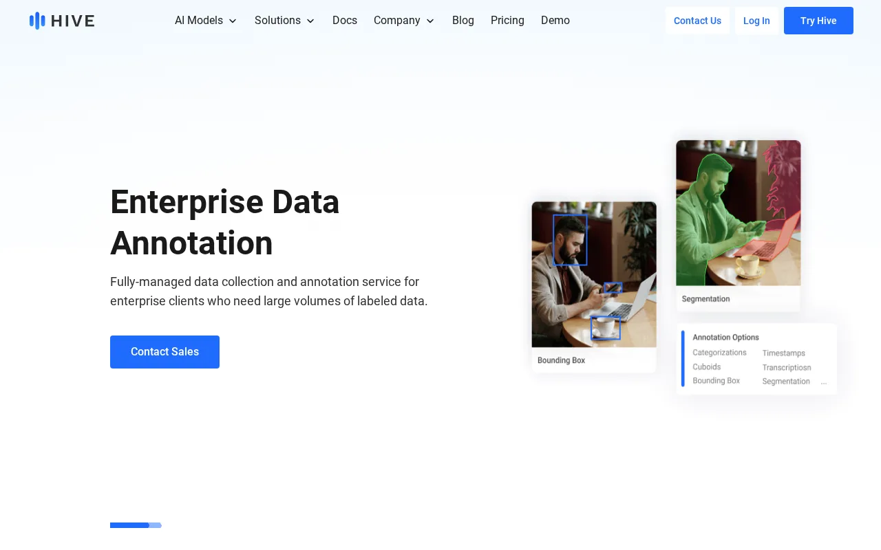 Hive Data Labeling — preview