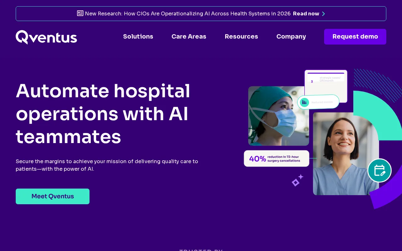 Qventus Emergency Department — preview