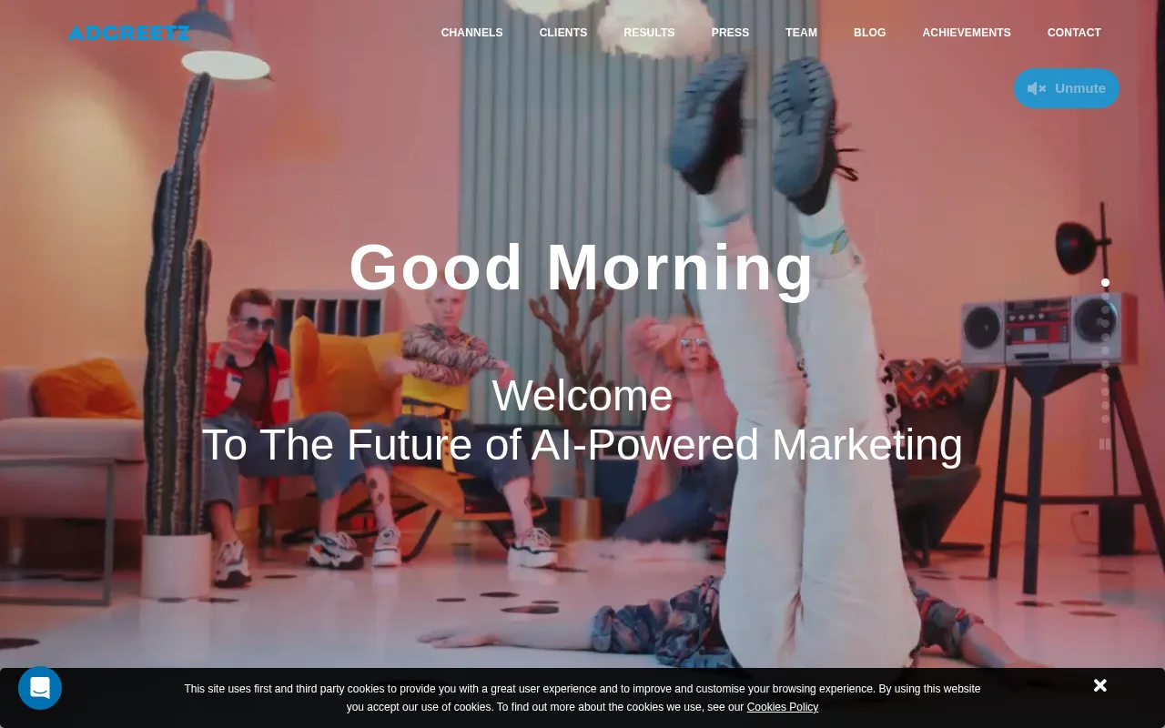 Adgreetz — preview