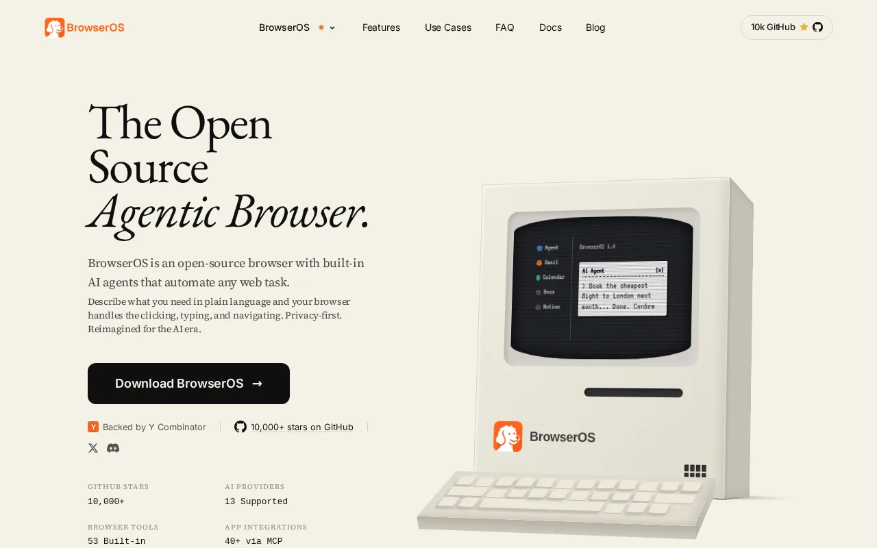 BrowserOS — preview