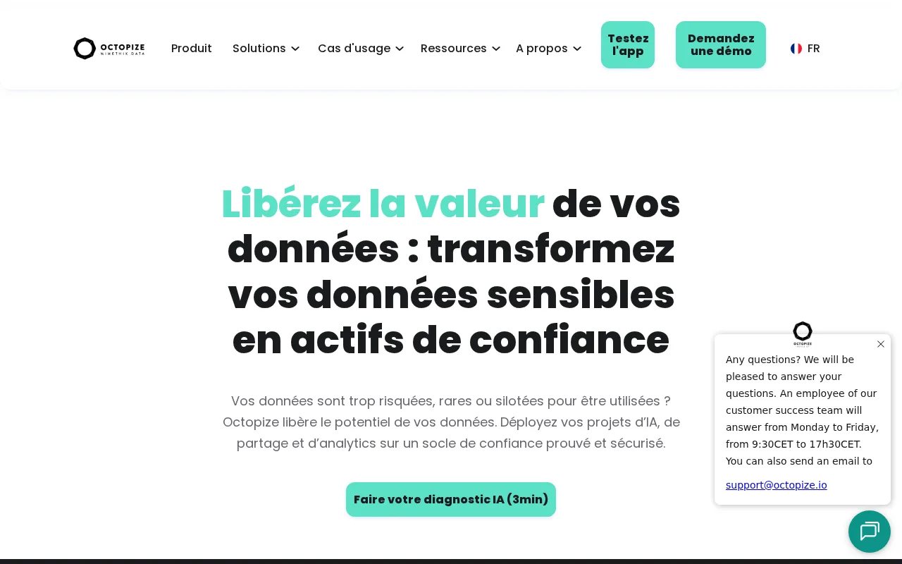 Octopize — preview