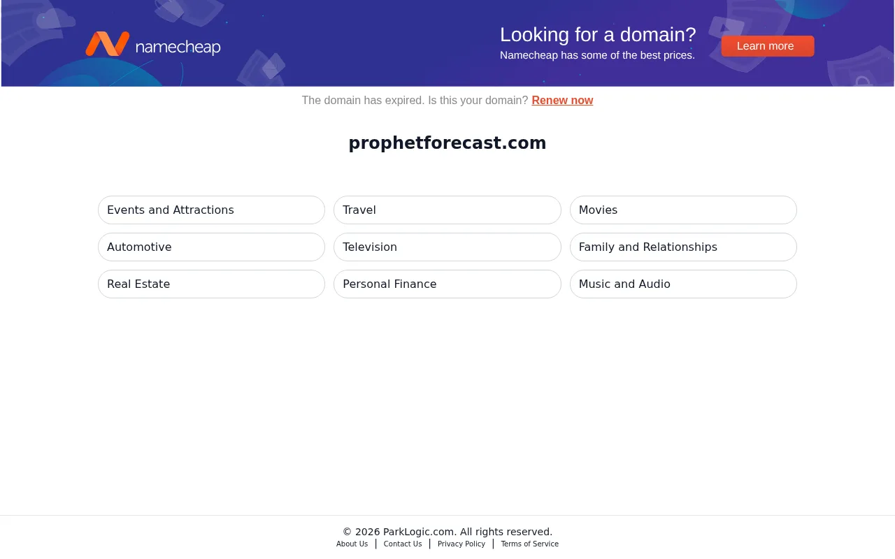 ProphetForecast — preview