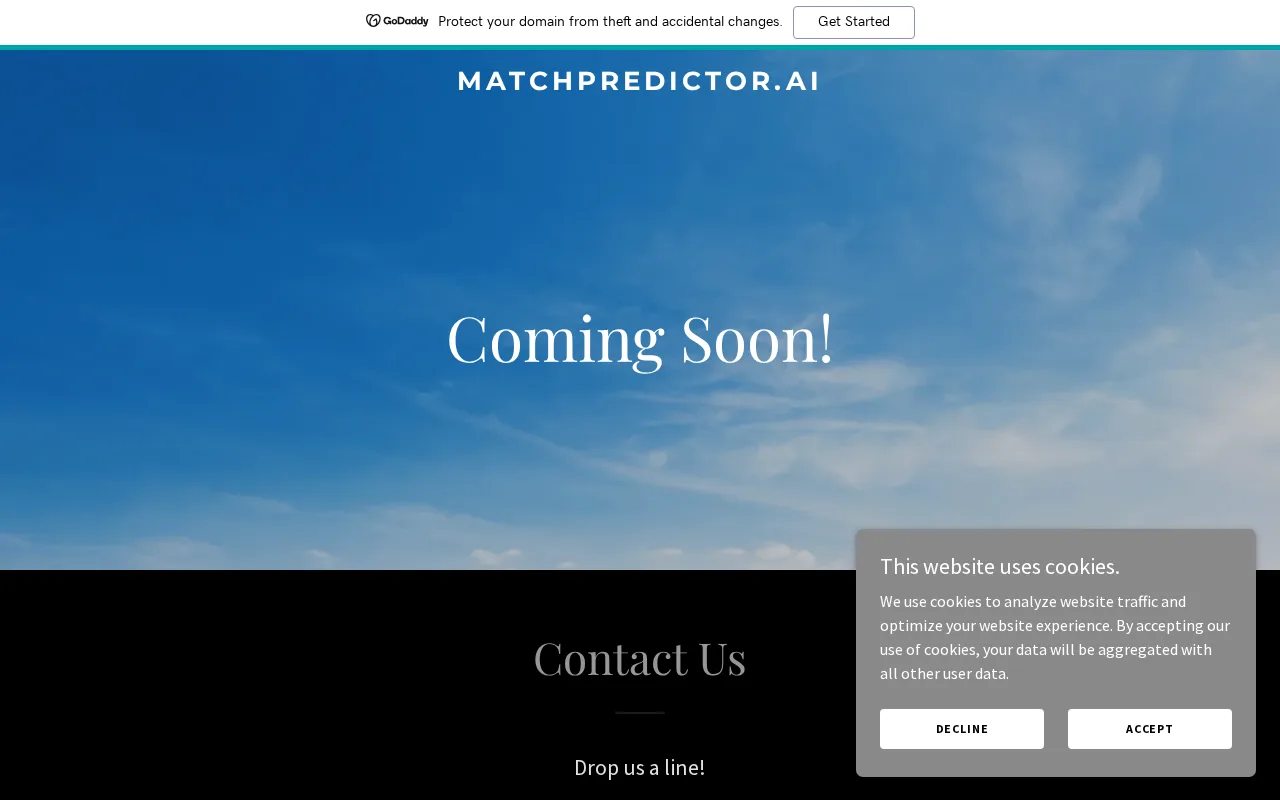 MatchPredictor AI — preview