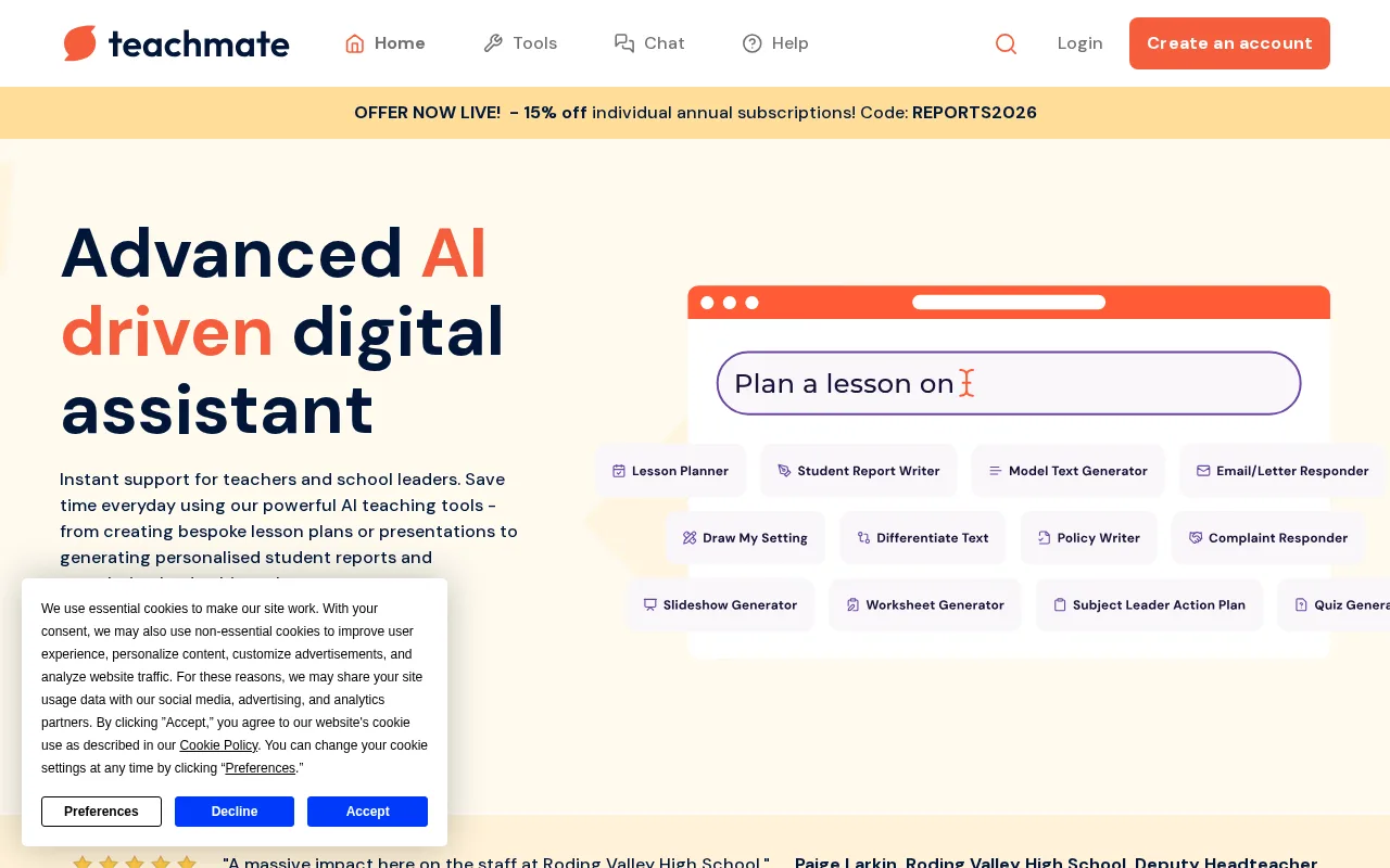 TeachMate AI — preview