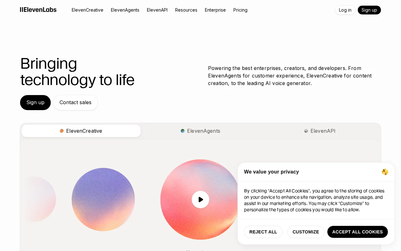 ElevenLabs — preview