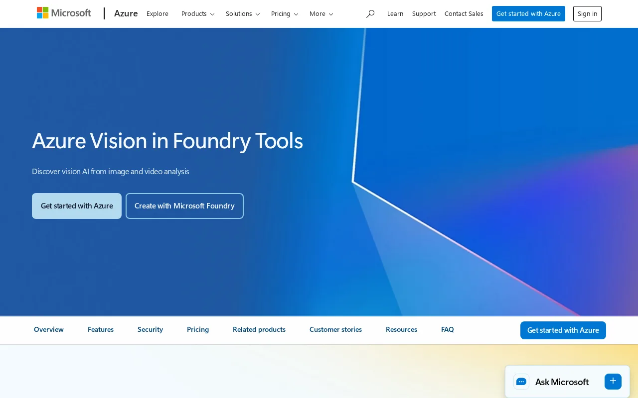 Azure AI Vision — preview