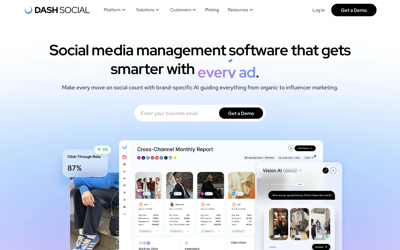 Dash Social — preview