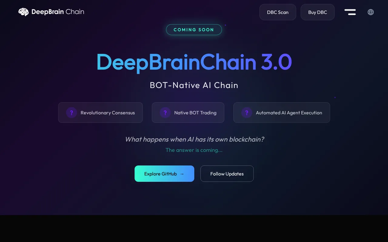 DeepBrain Chain — preview