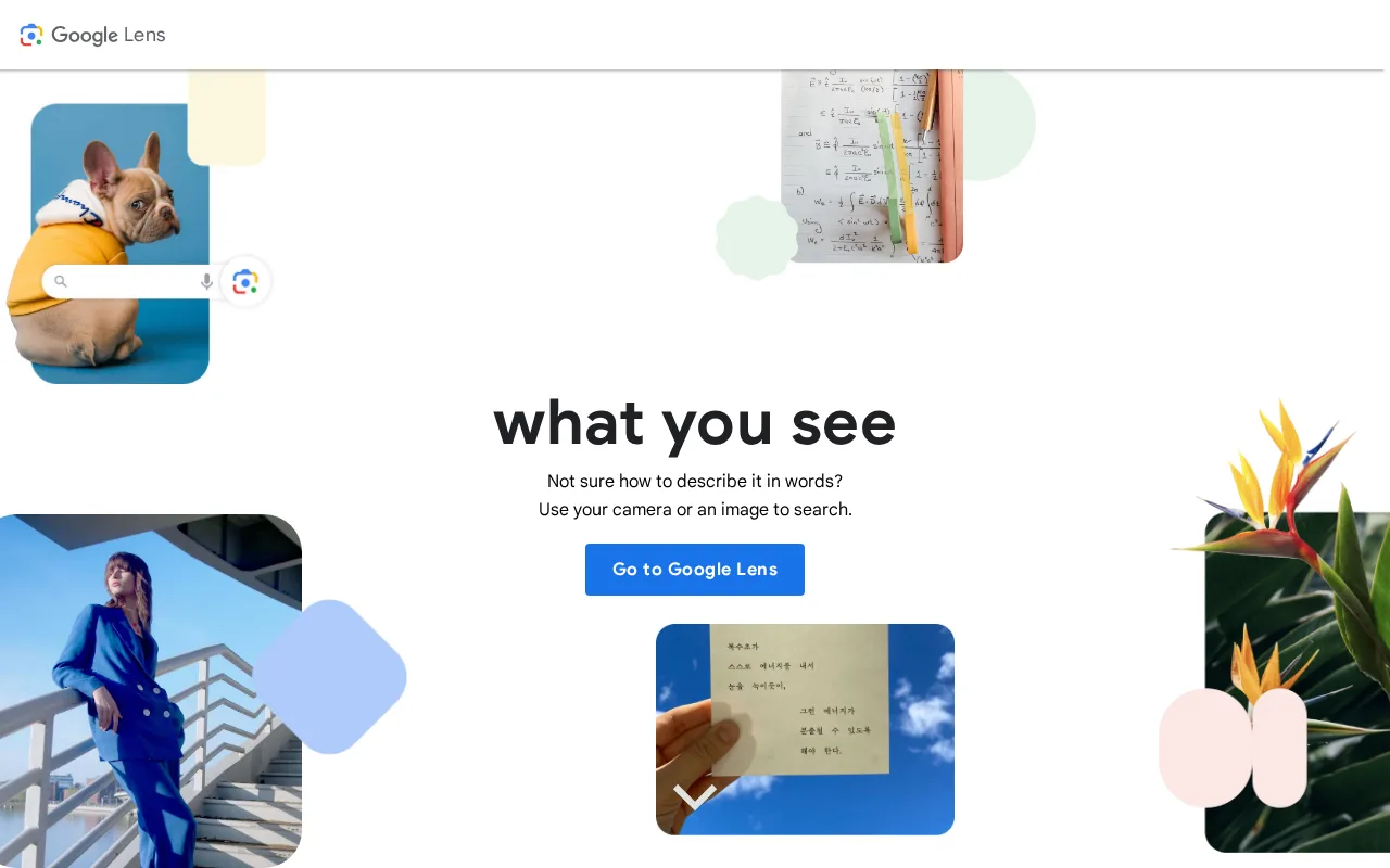 Google Lens — preview