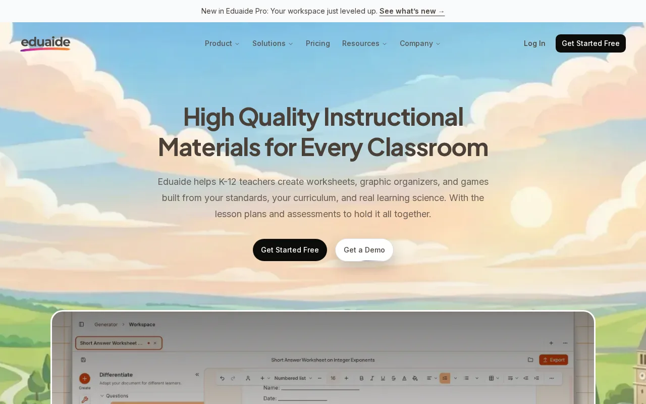 Eduaide.Ai — preview