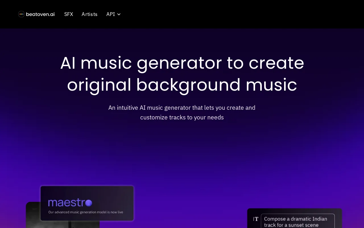 Beatoven.ai — preview