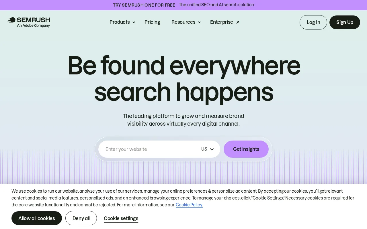 Semrush Sensor — preview