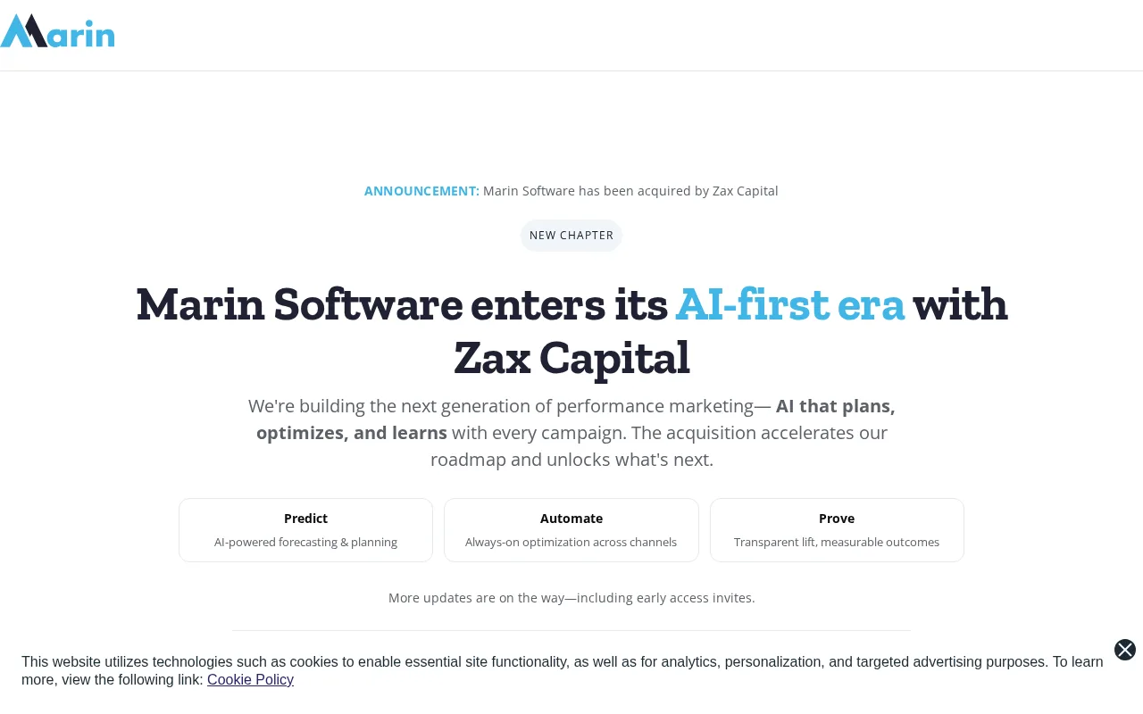 Marin Software — preview