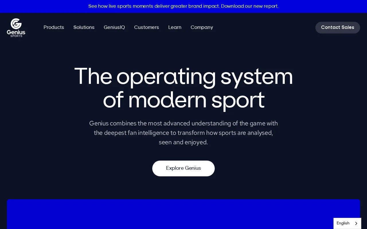 Genius Sports Intelligence — preview