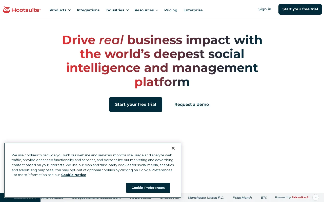 Hootsuite — preview