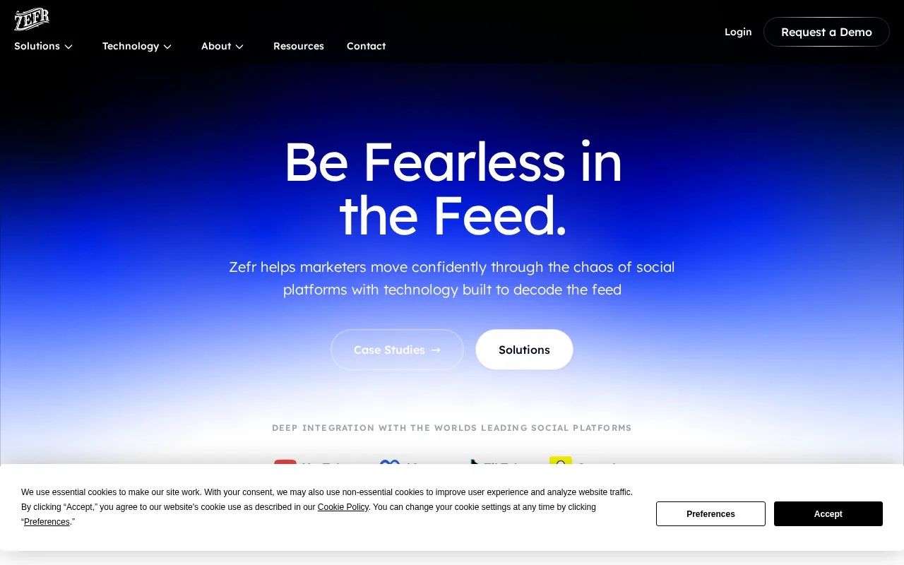 Zefr — preview