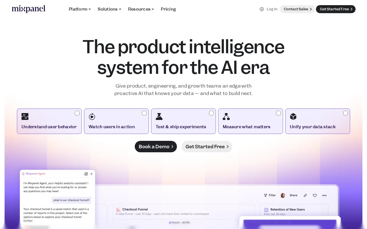 Mixpanel — preview